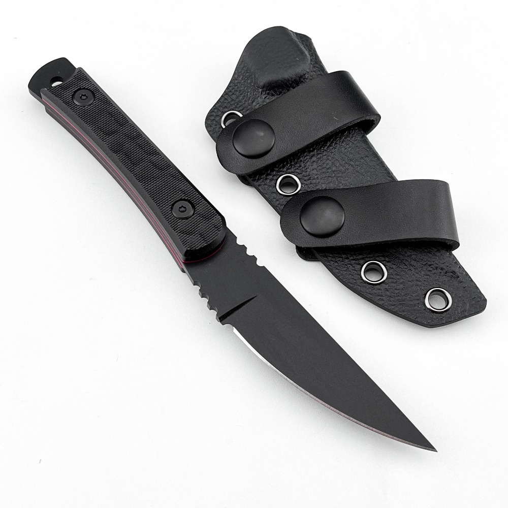 Edc Pocket Carry Fixed Blade - Z3882 Portable Utility Straight Knife Full