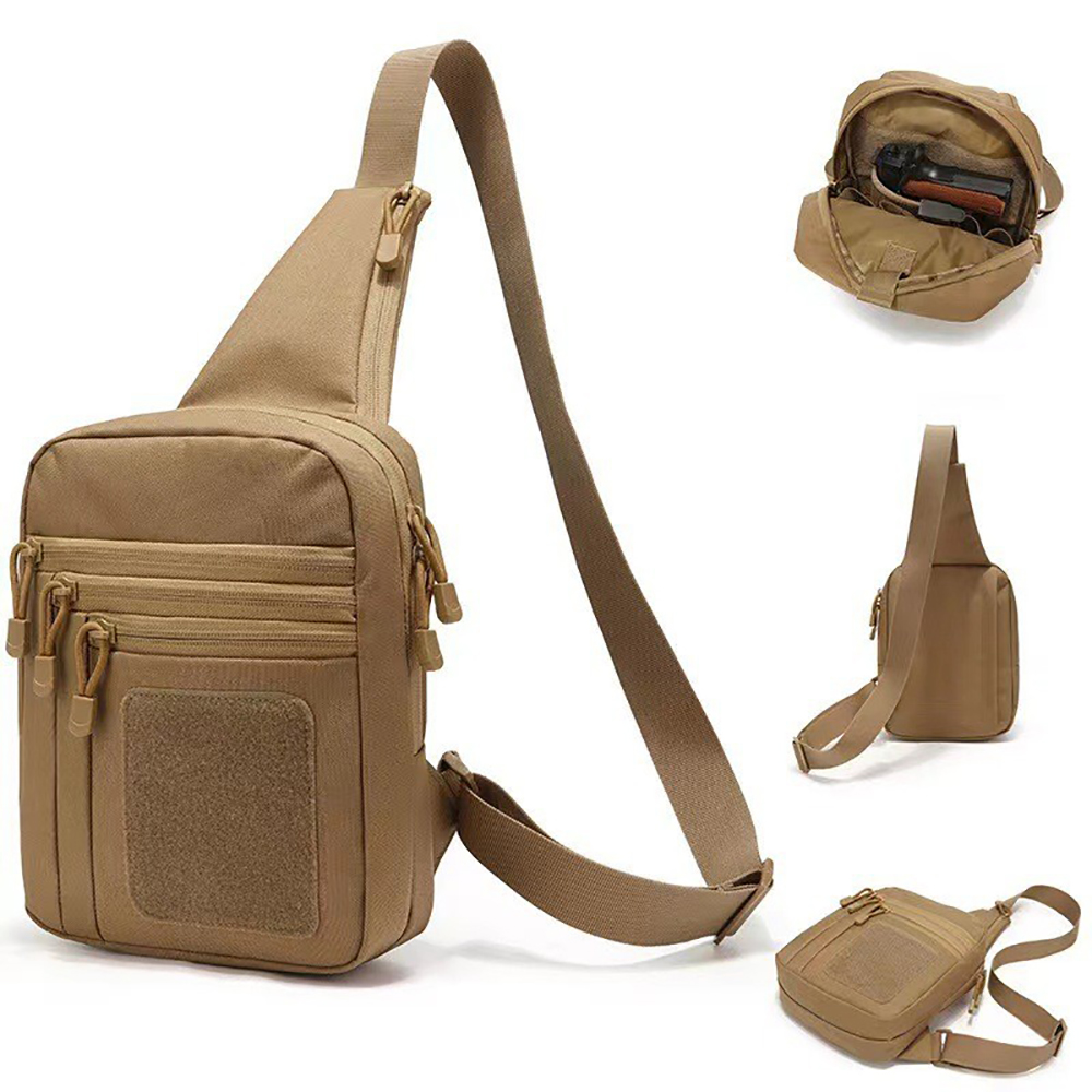 Edc Concealed Carry Sling Bag - Tactical Pistol Gun Bag Concealed Carry