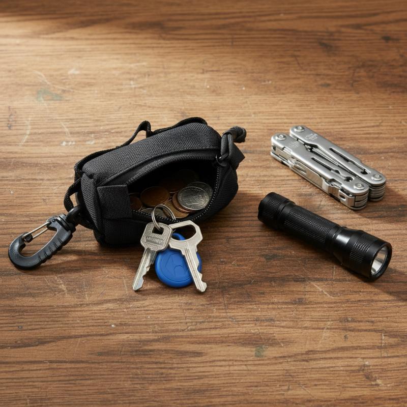 Outdoor EDC Pouch, Zipper Key  - Edc Carry Belt Pouch review and price