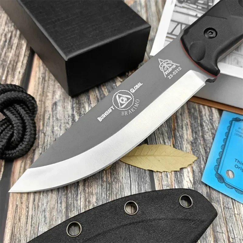 Portable D2 Steel Fixed Blade  - Everyday Carry (Edc) Knife review and price