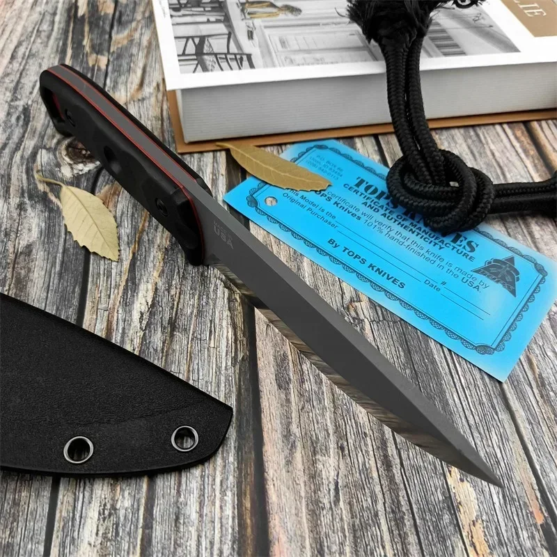 Portable D2 Steel Fixed Blade  - Everyday Carry (Edc) Knife review and price