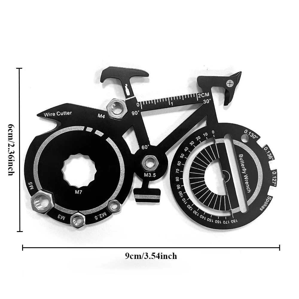 ​​20-in-1 Bicycle Multitool Ca - Multitool Credit Card review and price