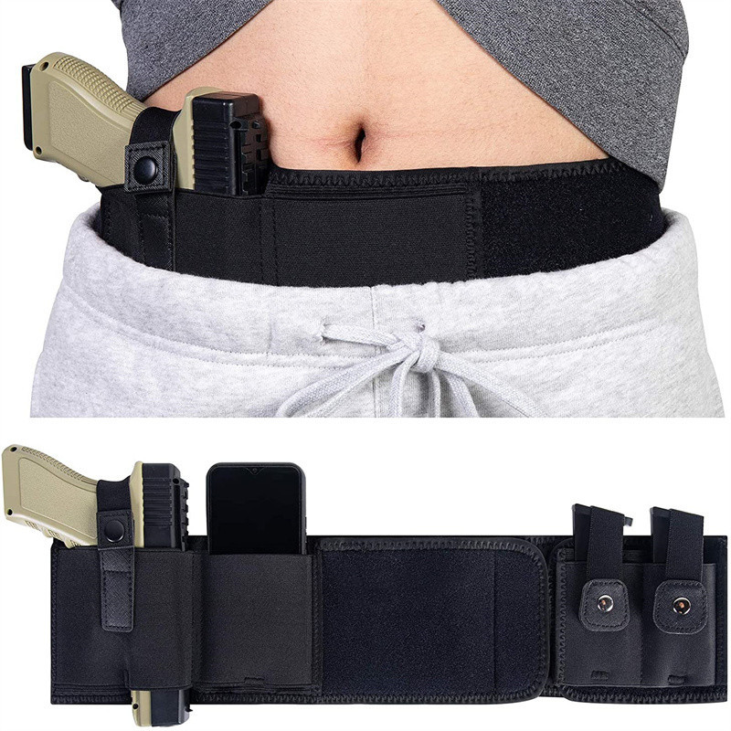 Belly Band Gun Holster Conceal - Edc Carry Pistols review and price