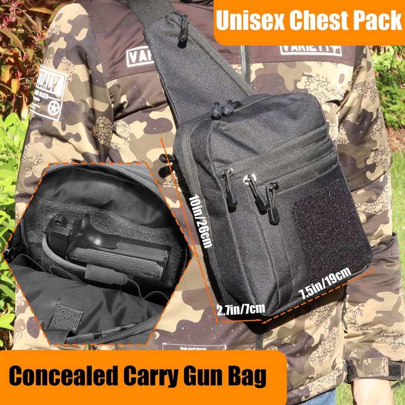 New Tactical Chest Bag Pistol  - Edc Carry Bag For Pistol review and price