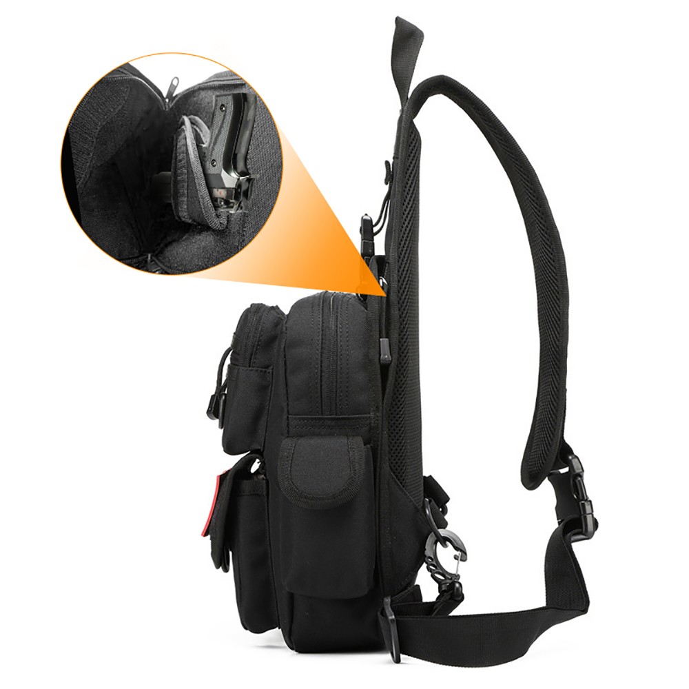 Concealed Carry Pistol Gun Bag - Edc Concealed Carry Sling Bag review and price