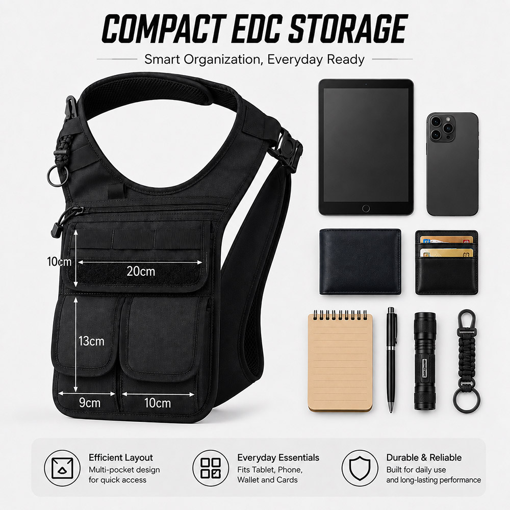 Tactical Concealed Underarm To - Edc Concealed Carry Sling Bag review and price