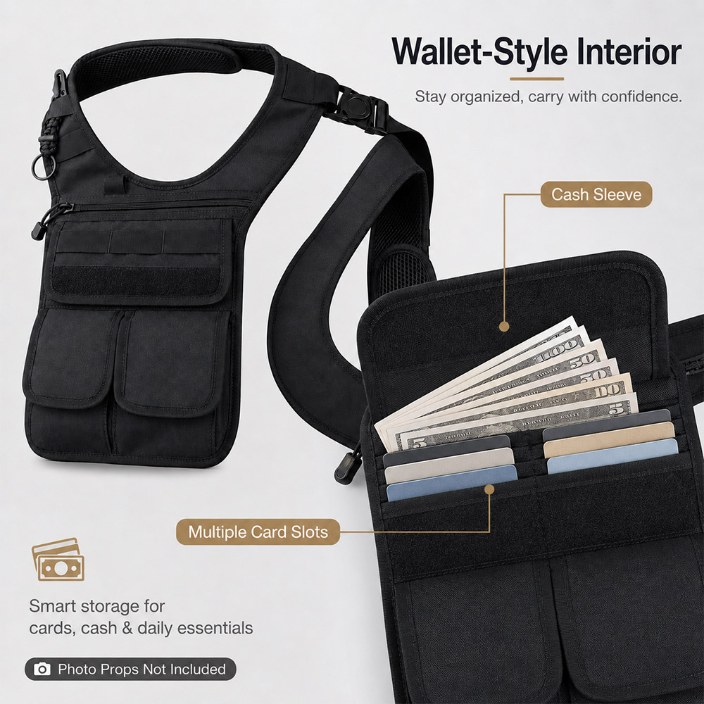 Tactical Concealed Underarm To - Edc Concealed Carry Sling Bag review and price