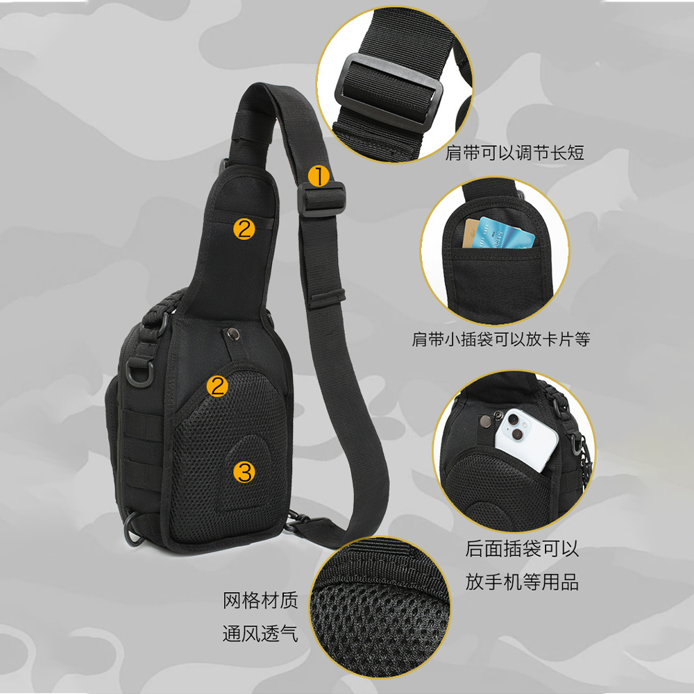 Tactical Sling Bag Pouch Multi - Edc Concealed Carry Sling Bag review and price